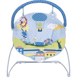 Cadeira de descanso bebe joy kiddo azul
