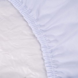 Protetor de colchão para mini cama impermeável flor de algodão fibrasca