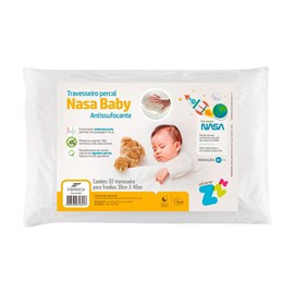 Travesseiro para bebê nasa percal fibrasca